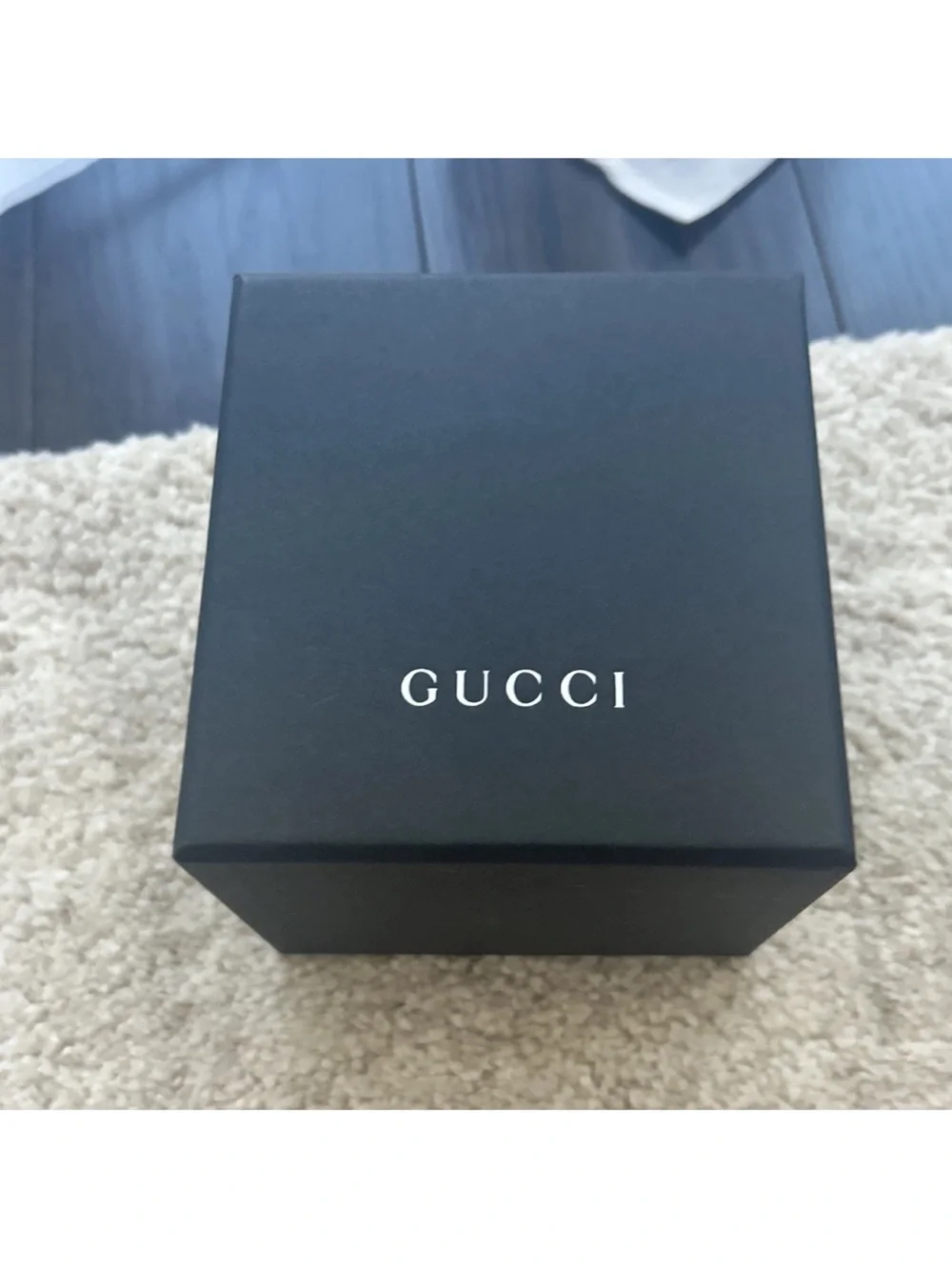 Gucci G-Timeless Automatic 40mm Watch Silver Dial Red Leather Box & Manual